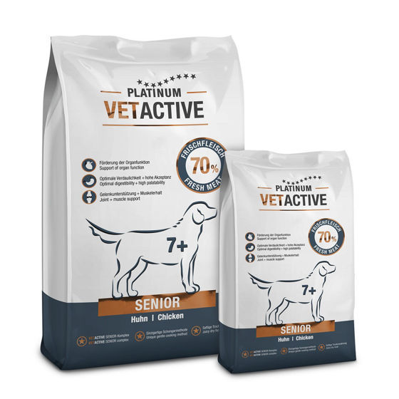 Εικόνα της Platinum Vetactive Μαγειρευτή Ξηρά Τροφή (FSG) Senior 5kg