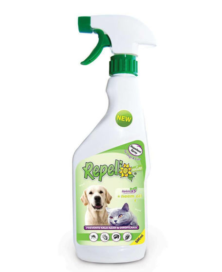 Εικόνα της Repeli Spray Απώθησης Σκύλου & Γάτας με Εκχύλισμα από Neem 500ml