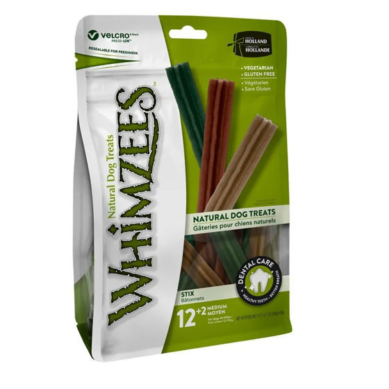 Εικόνα της Whimzees Stix Medium (14τμχ)