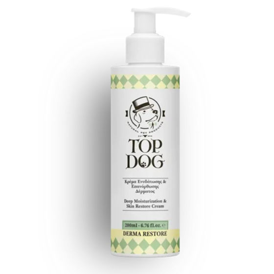 Εικόνα της Top Dog Κρέμα Ανάπλασης Δέρματος Κατοικιδίων Derma Restore 200ml