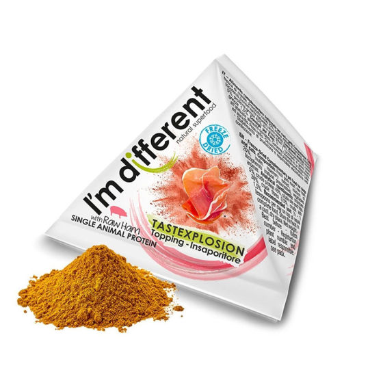 Εικόνα της I`m Different Ενισχυτικό Γεύσης Τροφής Topper Freeze-Dried για Σκύλους και Γάτες με Ζαμπόν 8g