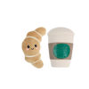 Εικόνα της Glee Παιχνίδι Σκύλου Little Buddy Croissant With Coffee