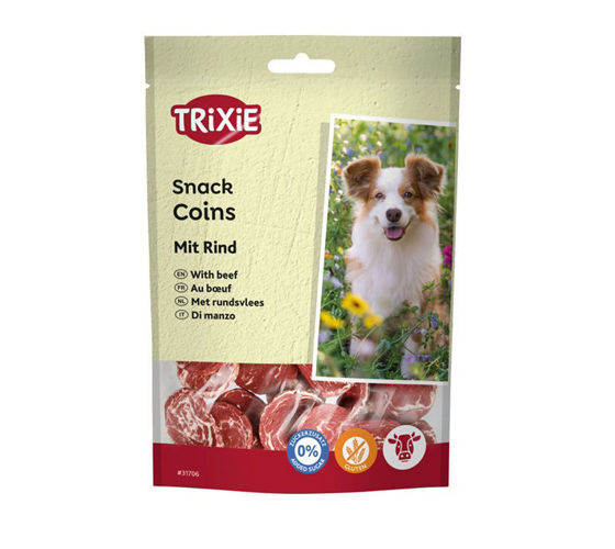 Εικόνα της Trixie Λιχουδιές Premio Beef Coins 100gr