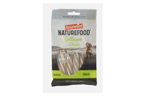 Εικόνα της Rosewood Naturefood Sticks Λιχουδιές Σκύλου  με Πάπια 100gr