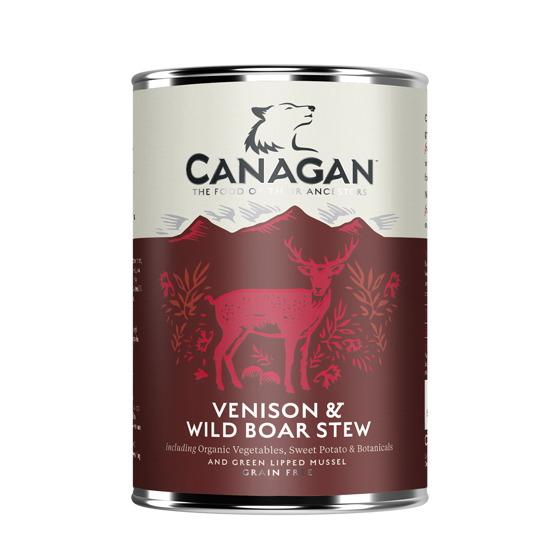 Εικόνα της Canagan Can - Venison & Wild Boar Stew For Dogs 400gr