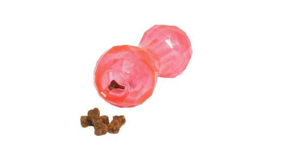 Εικόνα της Rosewood Παιχνίδι Puppy Treat Dumbell Ροζ