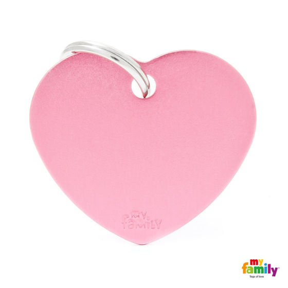 Εικόνα της Ταυτότητα Basic Καρδιά Ροζ Large