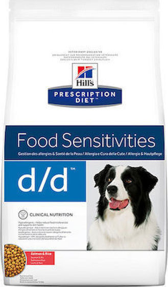 Εικόνα της Hill's Prescription Diet d/d Food Sensitivities με Σολομό & Ρύζι 5kg