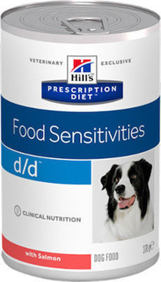 Εικόνα της Hill's Prescription Diet d/d Food Sensitivities για Σκύλους με Σολωμό 370gr