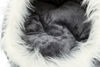 Εικόνα της Trixie Φωλιά Minou Cuddly Cave Λευκό-Γκρι (41x30x5cm)