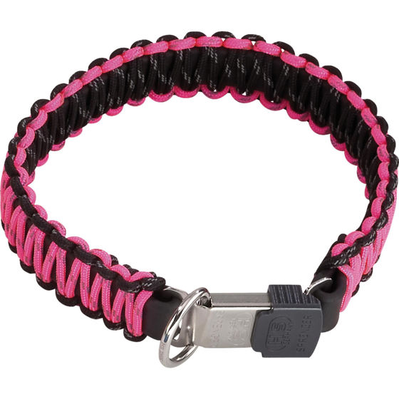 Εικόνα της Sprenger Περιλαίμιο Paracord Reflecting Pink