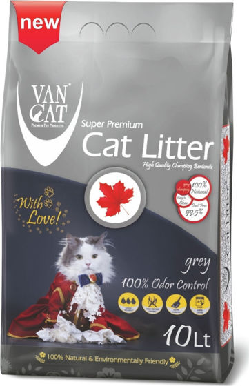 Εικόνα της Van Cat Grey Odour Control 10L (9kg)