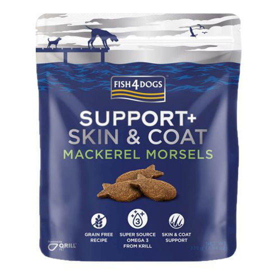 Picture of Fish4Dogs Skin & Coat Mackarel Morsels 225gr