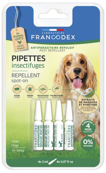 Εικόνα της Francodex Αντιπαρασιτική Αμπούλα Για Σκύλους 10-20kg