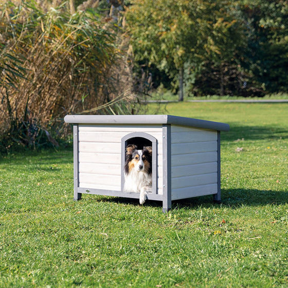 Εικόνα της Trixie Ξύλινο Σπιτάκι Σκύλου- Γκρι Medium - Large (104x72x68cm)