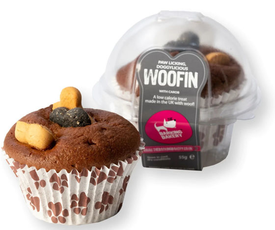 Picture of The Barking Bakery Original Carob Woofin Bones