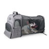 Εικόνα της All For Paws Τσάντα Μεταφοράς Σκύλου Backpack Επεκτεινόμενη Γκρι (Μ44.5xΠ35xΥ25cm)