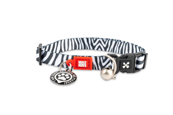 Εικόνα της Max & Molly Περιλαιμιο Γάτας Zebra (22-35cm - 10mm)
