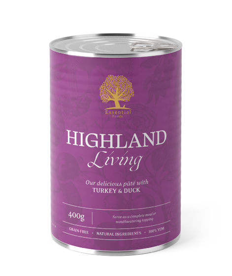 Picture of Essential Highland Living Turkey & Duck 400gr