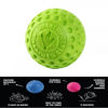 Εικόνα της Kiwi Walker Παιχνίδι Σκύλου Μπάλα Let`s Play Ball Πράσινο 5cm