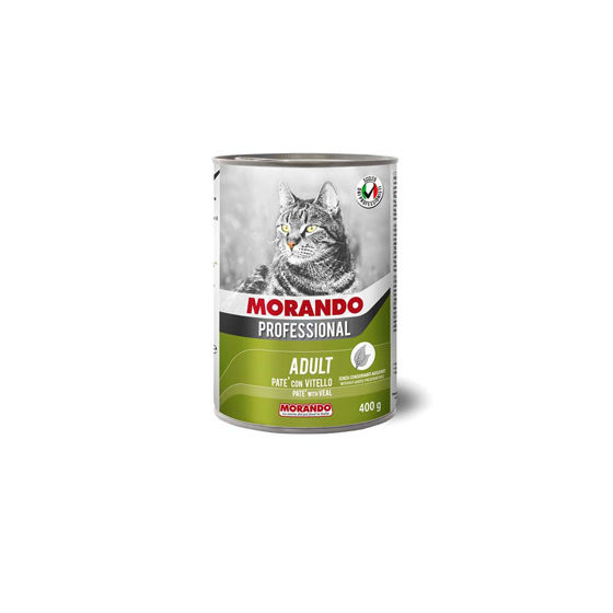 Εικόνα της Morando Professional Κονσέρβα Γάτας Πατέ Μοσχάρι 400gr
