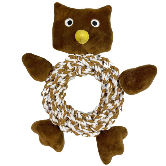 Εικόνα της Happypet Knottie Ring Owl 29cm