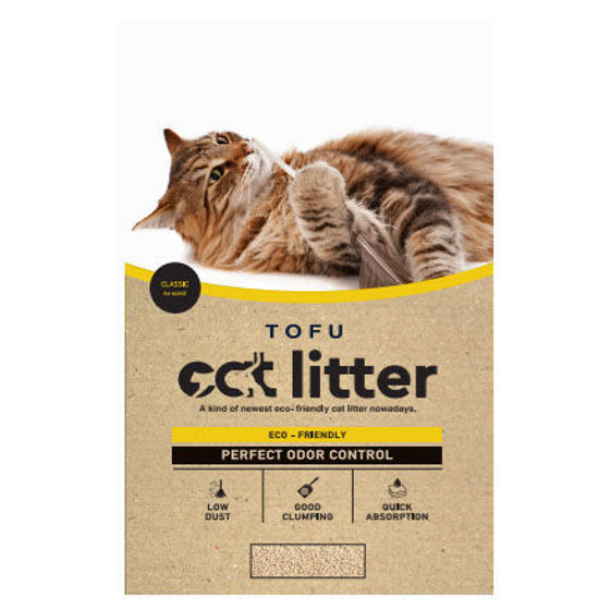 Εικόνα της Tofu Cat Litter Classic 2,5kg