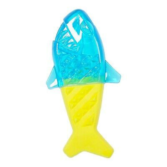 Εικόνα της Denik Παιχνίδι Σκύλου Chillax Cool Soak Shark (9x18x4cm)