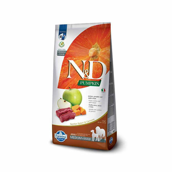 Εικόνα της N&D Grain Free Pumpkin Venison Adult Medium - Maxi 12kg
