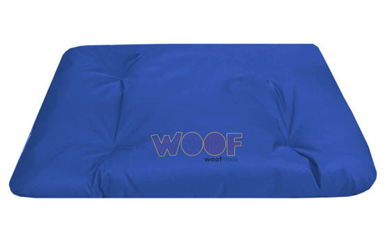Εικόνα της Woofmoda Αδιάβροχο Μαξιλάρι Σκύλου Μπλε Ρουά