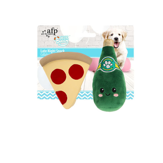 Εικόνα της Glee Παιχνίδι Σκύλου Little Buddy Pizza With Perrier