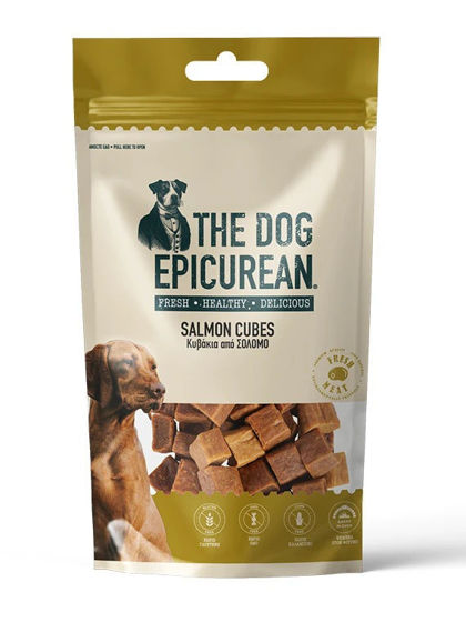 Εικόνα της The Dog Epicurean Soft Κυβάκια Σολωμού 100gr