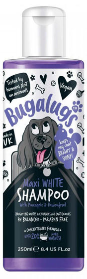 Εικόνα της Bugalugs Σαμπουάν Σκύλου Maxi White Whitening 250ml
