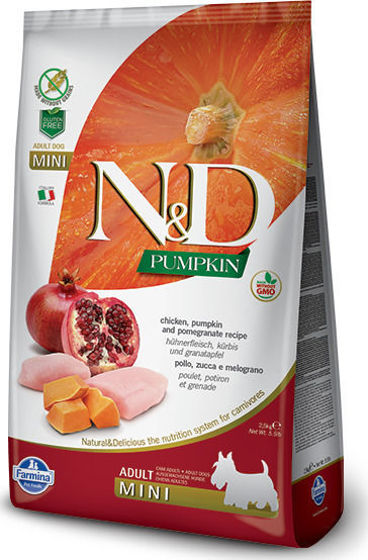 Εικόνα της N&D Grain Free Pumpkin Chicken Adult Mini 7kg