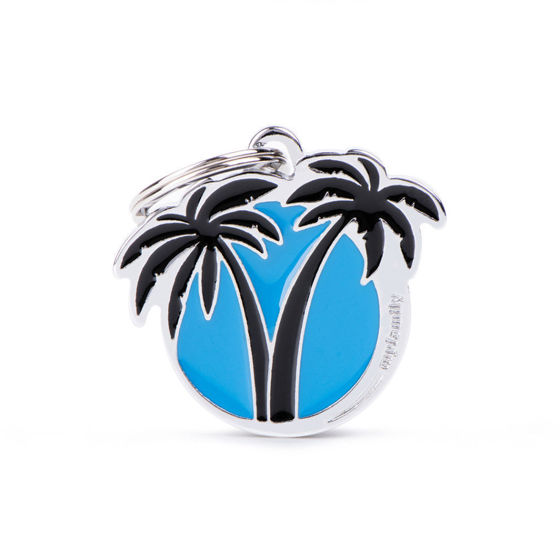 Εικόνα της Ταυτότητα Palms Γαλάζιο