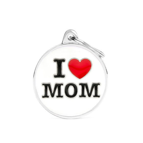 Εικόνα της Ταυτότητα Charms I Love Mom