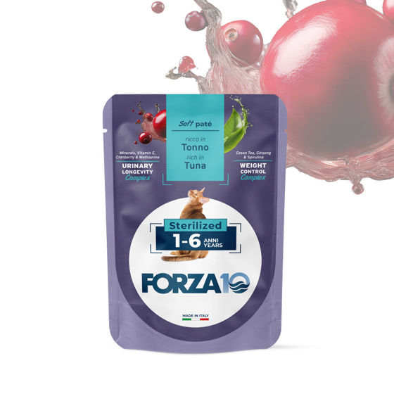 Εικόνα της Forza10 Υγρή Τροφή Soft Pate Adult Sterilized Τόνος 80gr