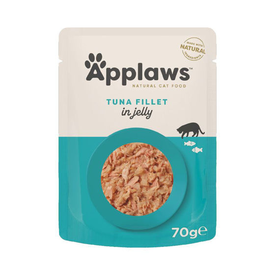 Εικόνα της Applaws Φακελάκι Γάτας Jelly Φιλέτο Τόνου 70gr