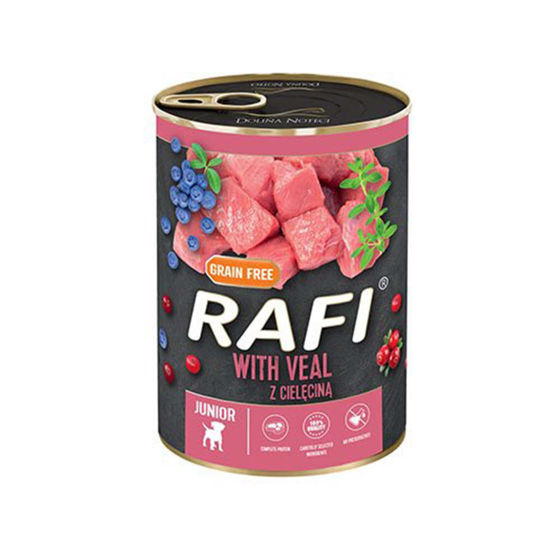 Εικόνα της Rafi Junior Grain Free  Με Μοσχάρι 400gr