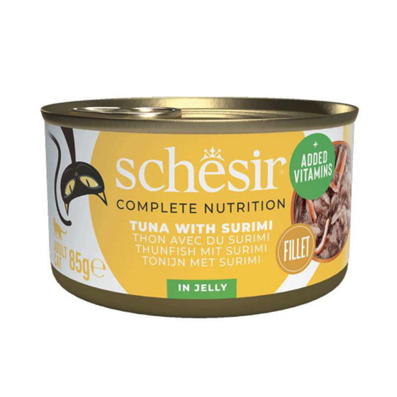 Εικόνα της Schesir Cat Jelly Τόνος Με Surimi 85gr