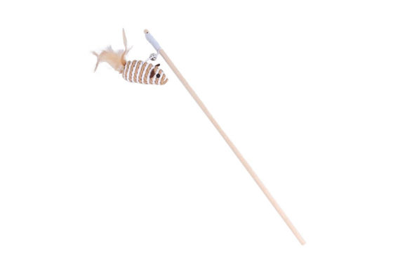 Εικόνα της Denik Pet Διαδραστικό Ραβδί Γάτας Ποντίκι 40cm