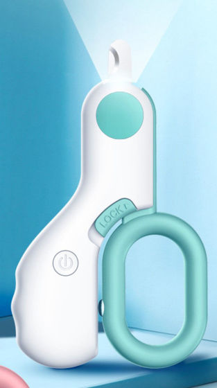 Εικόνα της Denik Νυχοκόπτης Με Φως Γαλάζιος