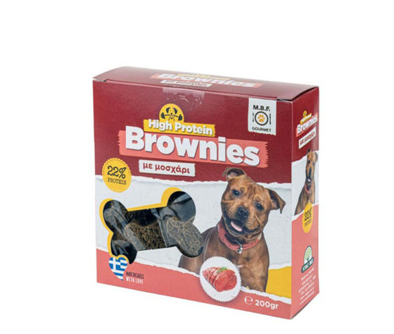 Εικόνα της MBF Μαλακά Μπισκότα Σκύλου High Protein Με Μοσχάρι 200gr