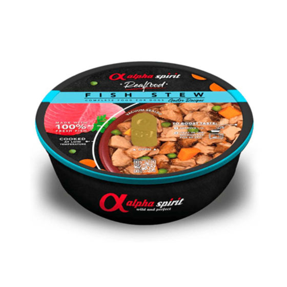 Εικόνα της Alpha Spirit Real Food Μαγειρευτό Φαγητό Σκύλου Με Τονο 280gr