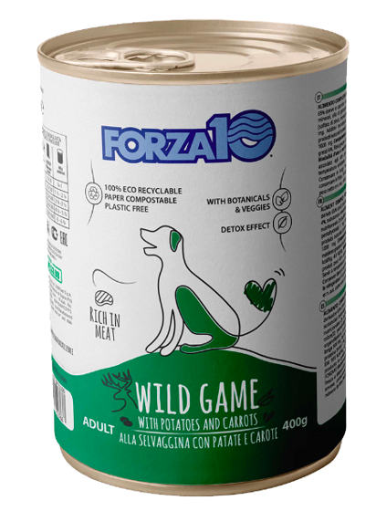 Εικόνα της Forza10 Κονσέρβα Σκύλου Maintenance Ελάφι με Πατάτα & Καρότα 400gr