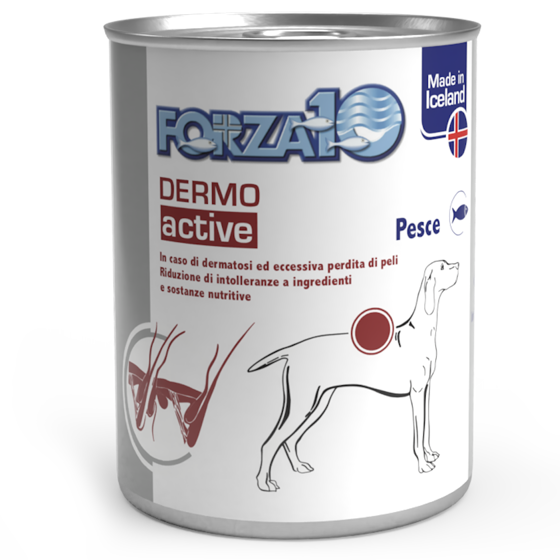 Εικόνα της Forza10 Κονσέρβα Σκύλου Actiwet Dermo Active με Ψάρι 390gr