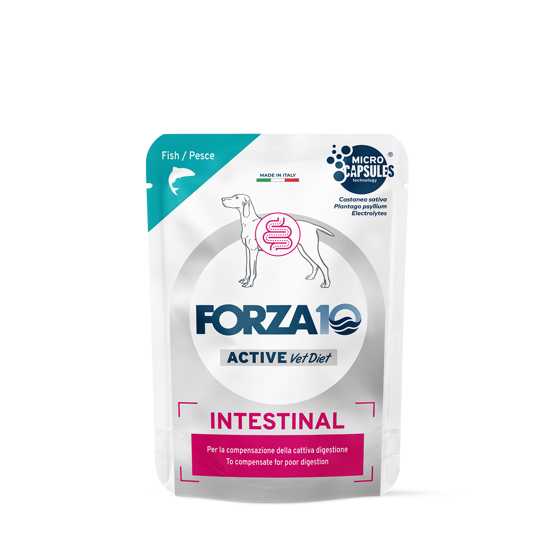 Εικόνα της Forza10 Κονσέρβα Σκύλου Actiwet Intestinal Active Dog με Ψάρι Multipack 100gr