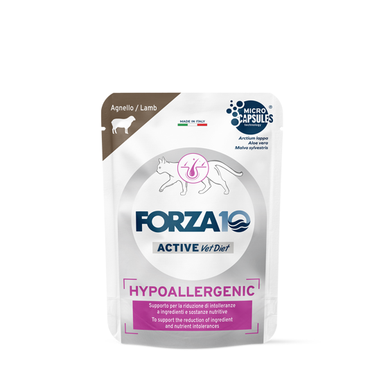 Εικόνα της Forza10 Κονσέρβα Γάτας Actiwet Hypoallergenic με Αρνί  80gr