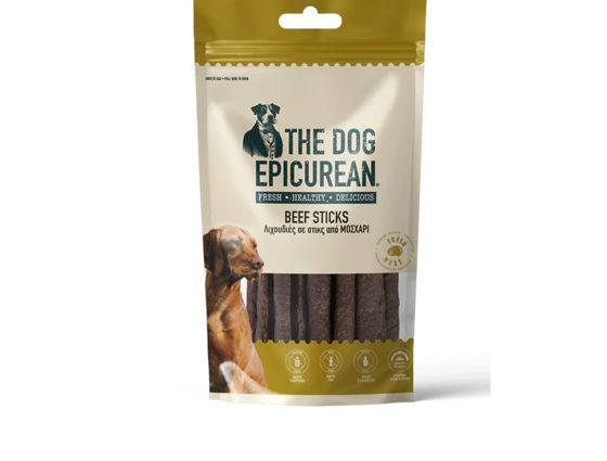 Εικόνα της The Dog Epicurean Λιχουδιές Σε Στικς Για Σκύλους Από Μοσχάρι 100gr