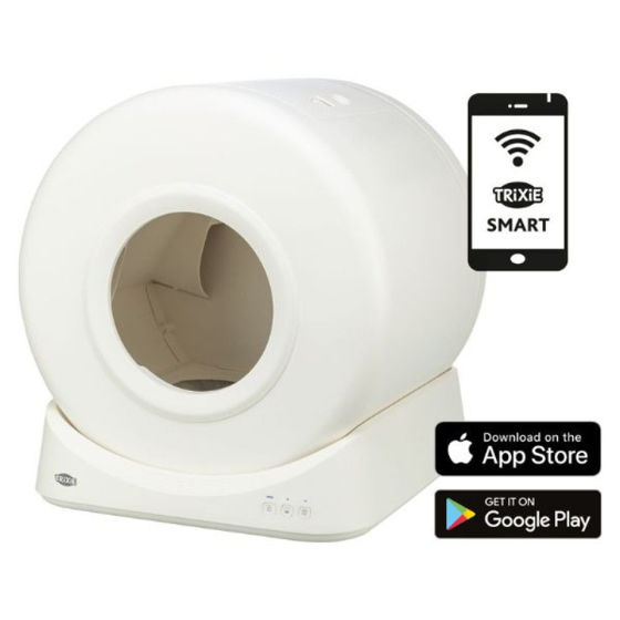 Εικόνα της Trixie Αυτοκαθαριζόμενη Τουαλέτα Γάτας Με Wi-Fi (51×56×54cm)